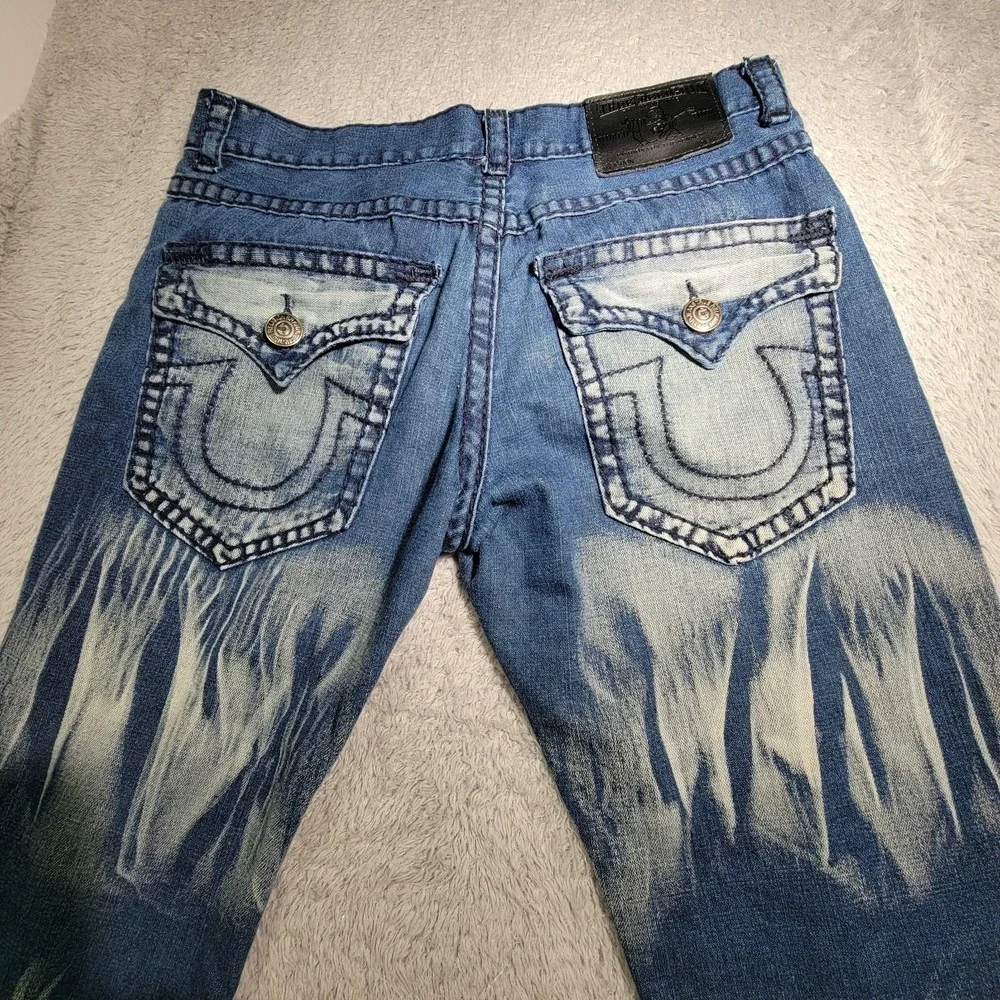 Vintage True Religion Jeans Size 36. CA#30427. Rare Pattern